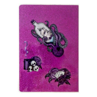 Gorjuss Notebook Glitter w/ PVC Cover A5 Sea Nixie (1107GJ01)